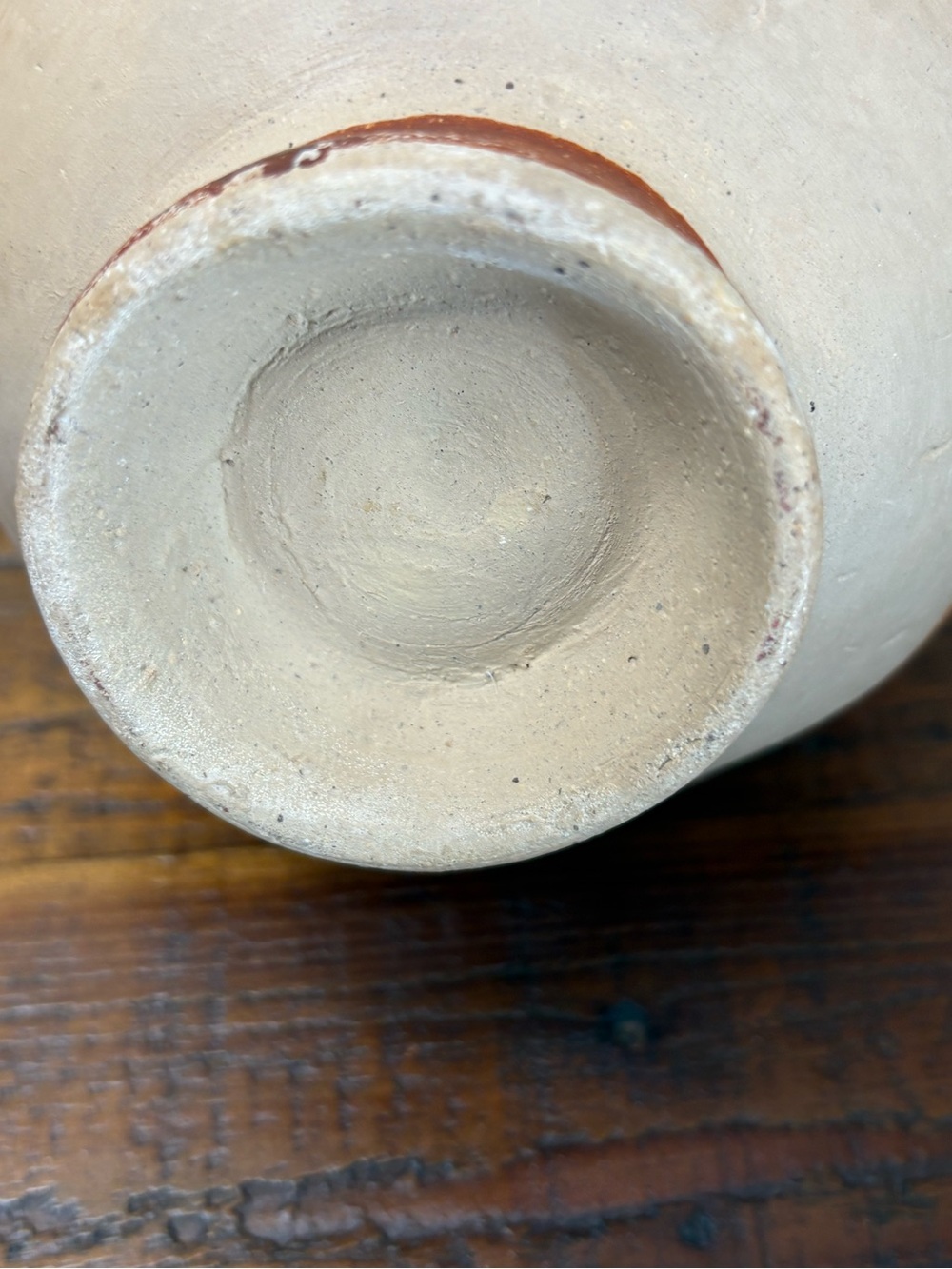 Vintage Mexican Pottery Jug Hand Crafted In Tonala - Picture 8 of 8